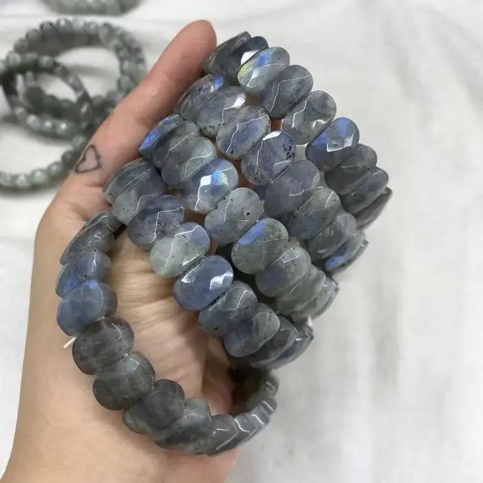 Bracelet en Pierre de Labrumen pour Homme et Femme