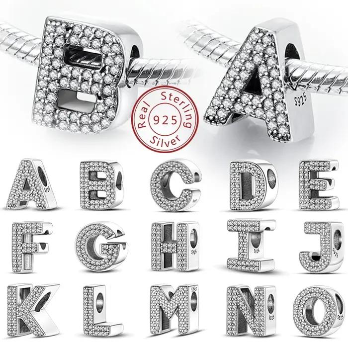 Breloques adaptées au Bracelet Original A-Z Alphabet