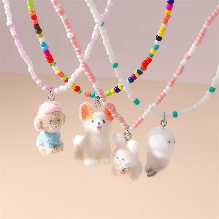 Collier de perles fait à la main pour femmes