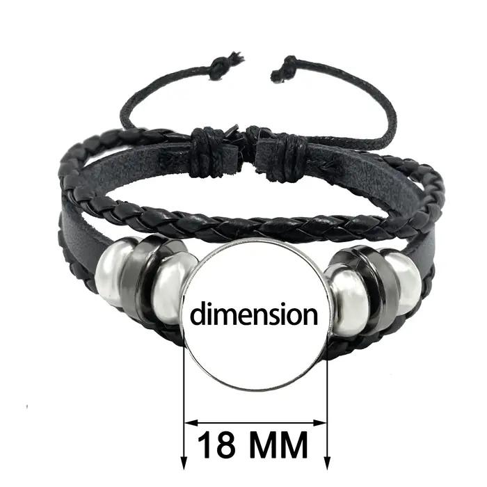Boykisser chat Bracelets en cuir Kawaii drôle Meme rose