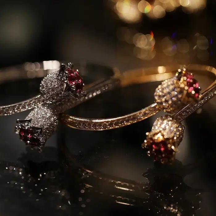 Bracelets de luxe en Zircon pour femmes