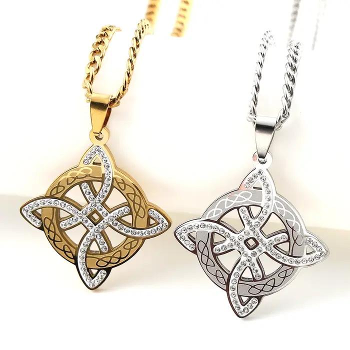 Collier Pendentif Nœud de Sorcière pour Femme et Homme