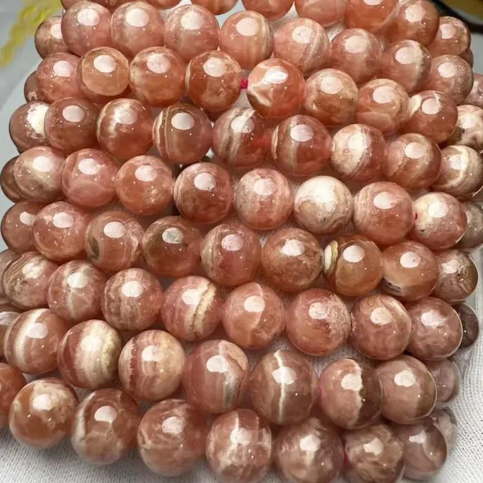 Prestyle – Bracelet en Rhodochrosite naturelle argentine AAAA