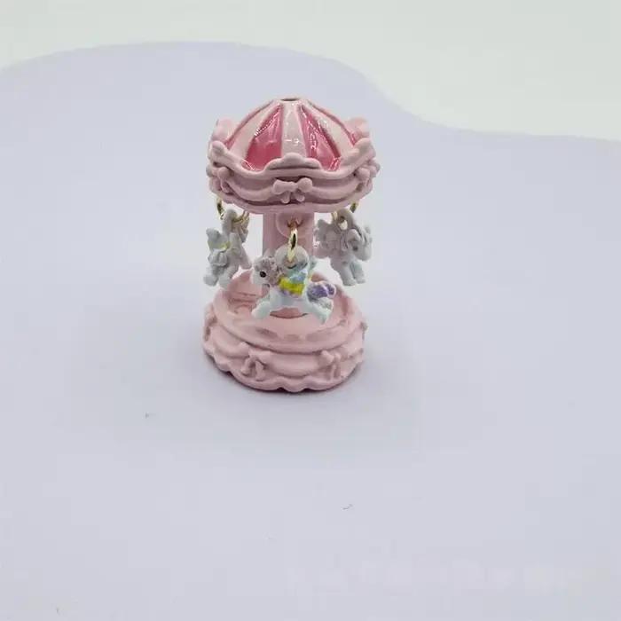 1 pièce, accessoires de bijoux DIY en alliage, thème carrousel, créatif et fantastique, pour décorat
