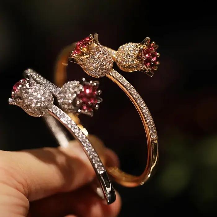 Bracelets de luxe en Zircon pour femmes