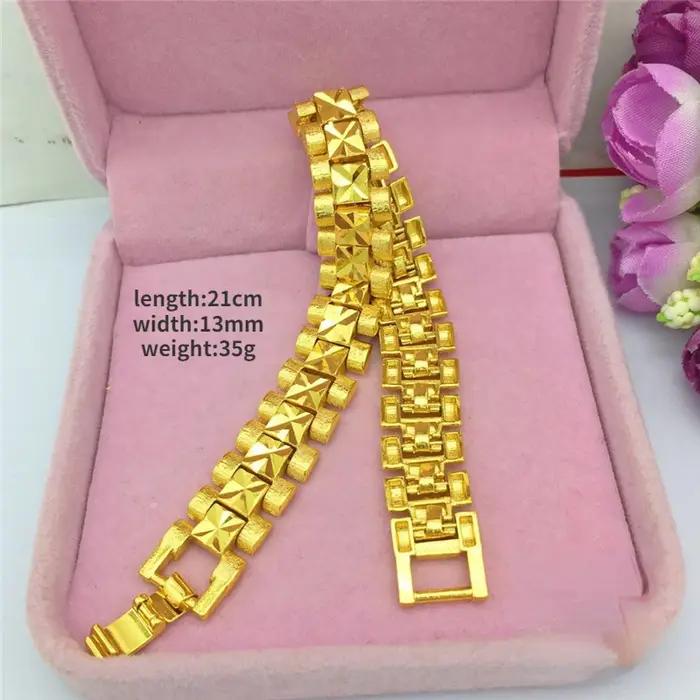 Bracelet de luxe en or 18 carats pour mariage et fiançailles