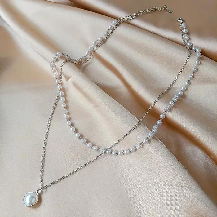 Cou de perles gothique SUMENG en forme de goutte d'eau dorée pour femmes et hommes, idéal pour sorties, anniversaires et cadeaux spéciaux