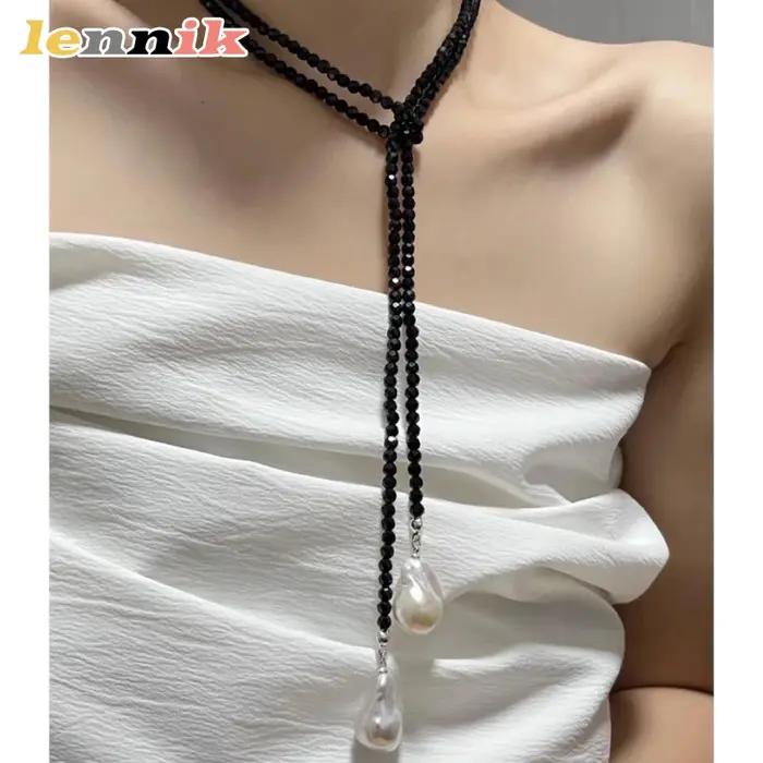 LENNIK Collier de perles baroques