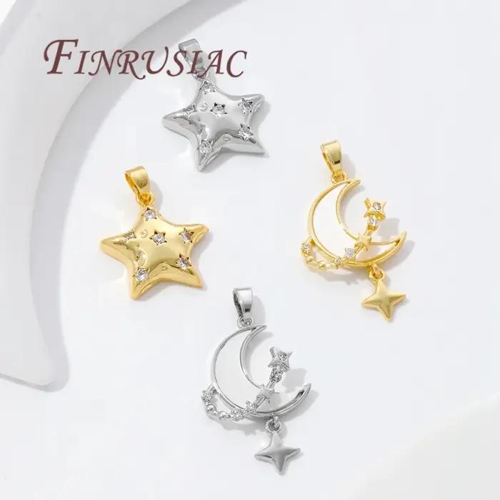 Bases de pendentifs plaquées or 18 carats pour créations de bijoux DIY modernes et personnalisées pour femmes occasions spéciales