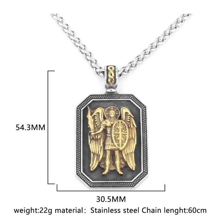 Collier archange Saint Michel