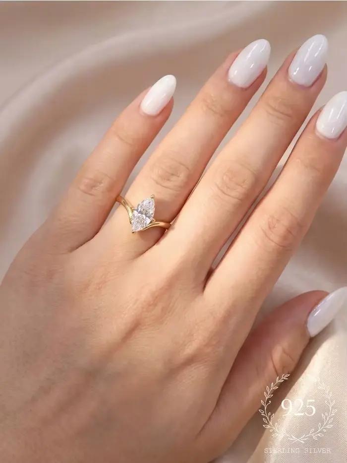 Bague en argent Sterling 925 pour femmes