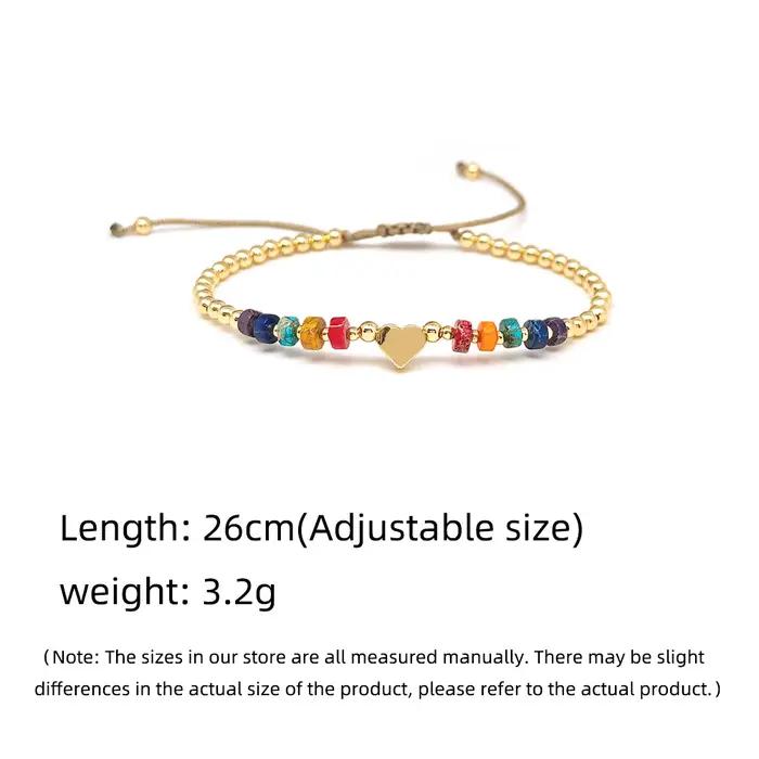 KKBEAD – Bracelet à breloques en forme de cœur pour femmes