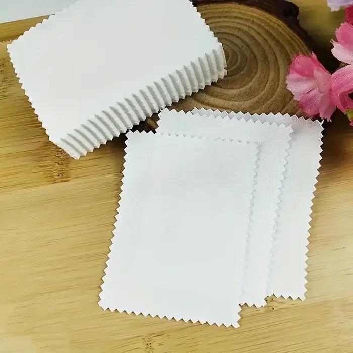 40 pièces (4 paquets) de chiffon de polissage d'argent pour bijoux