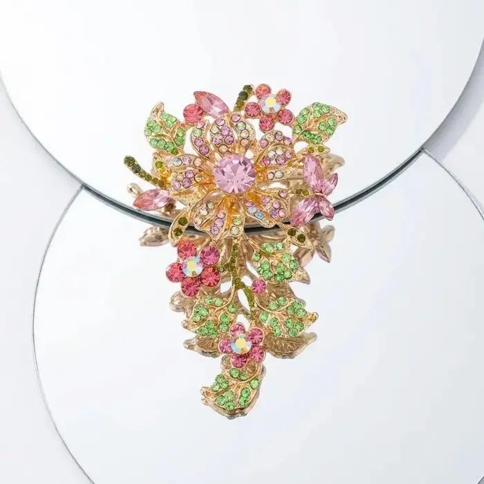 Broches de style baroque, design floral vintage de luxe pour hommes et femmes, bijoux et accessoires de mode
