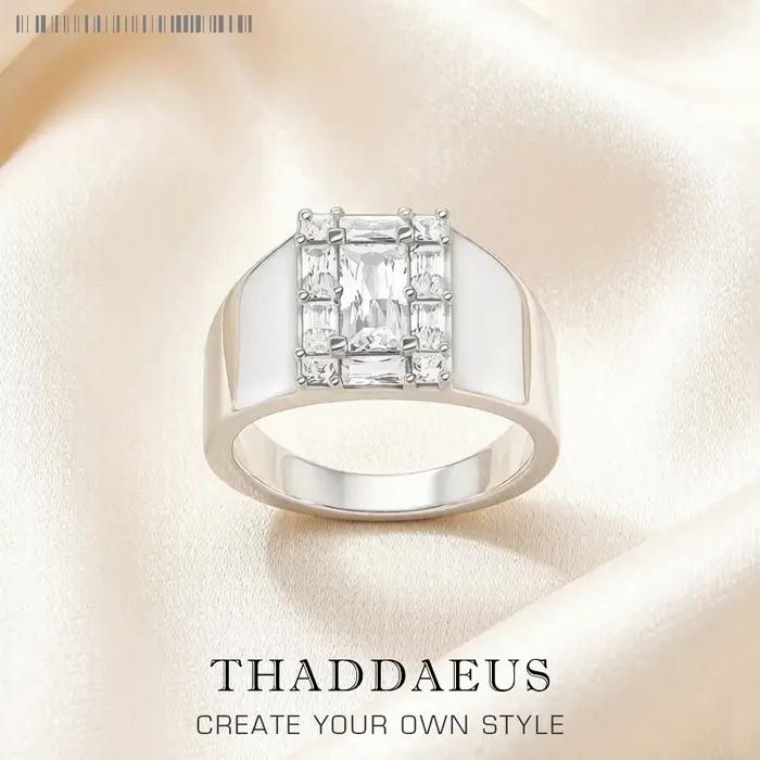Bague de Cocktail en argent Sterling 925, pierres coupées princesse, bijoux fins pour femmes, tout n