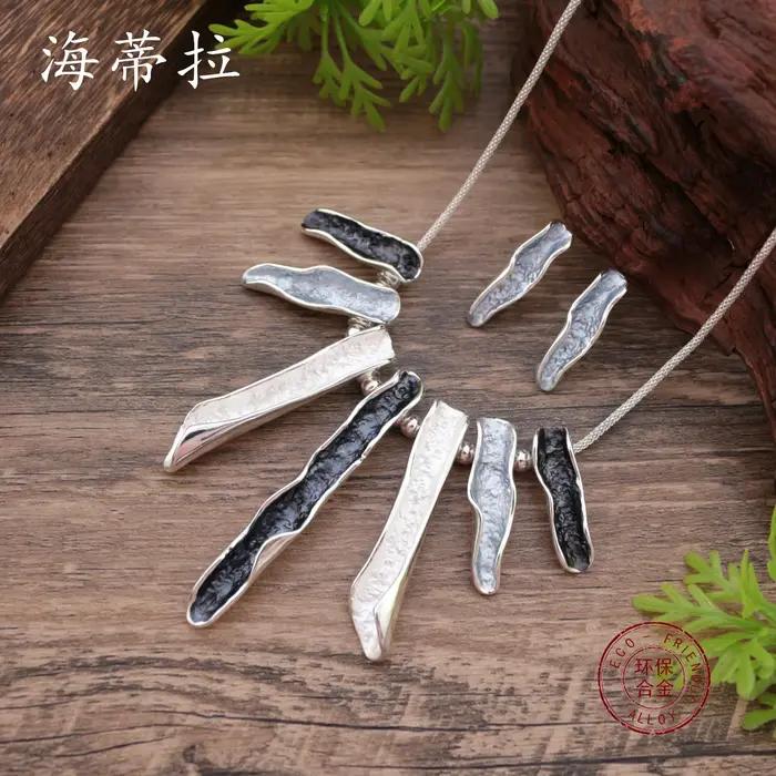 Ensemble de bijoux DIY boucles d'oreilles clous et collier géométrique en émail coloré pour femmes occasions spéciales
