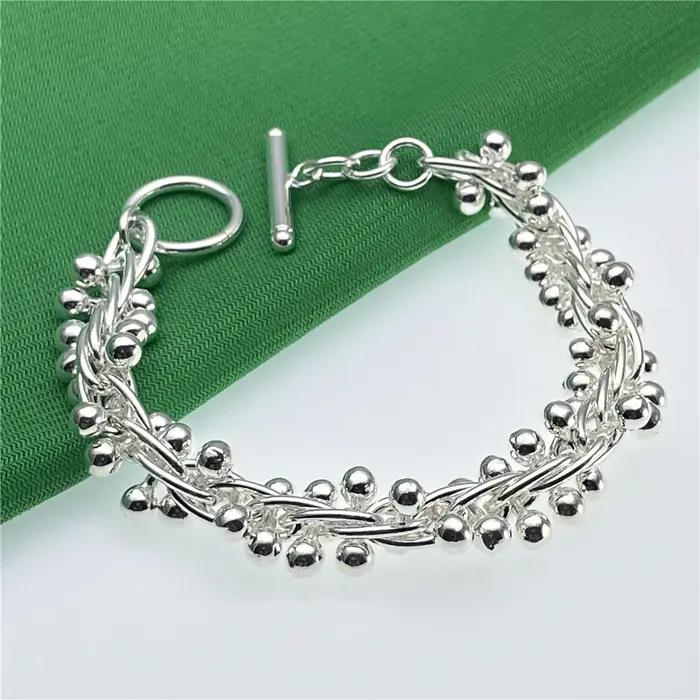 Andara-Bracelet en argent regardé 925 pour femme