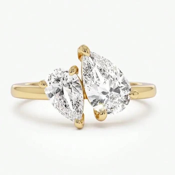 Bague en argent sterling 925 sertie de zirconium blanc élégante pour femmes occasions spéciales alliance de mariage bijou fin de luxe