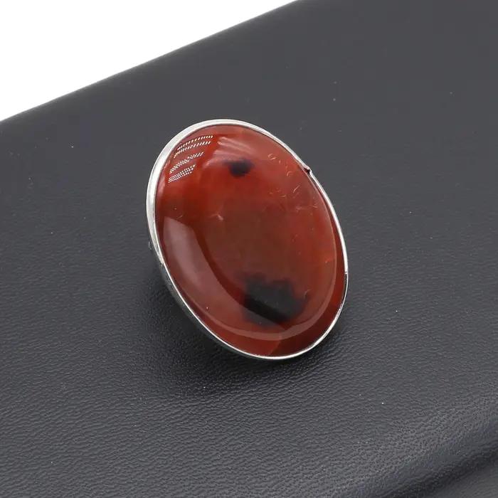 Bague en pierre précieuse naturelle pour couple, collier à faire soi-même, haute qualité, délicat, a