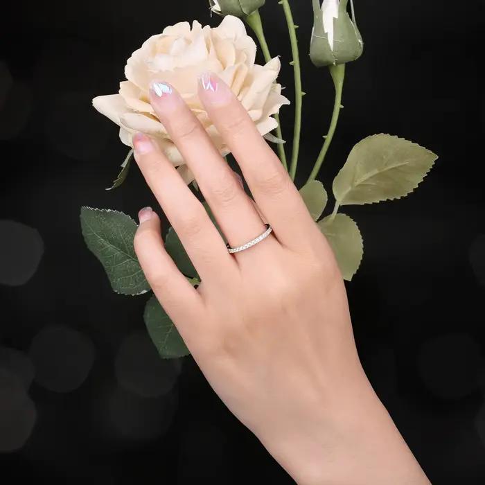 JewelryPalace 5A CZ éternité classique 925 en argent Sterling bague de fiançailles de mariage pour femme cadeau d'anniversaire bijoux fins