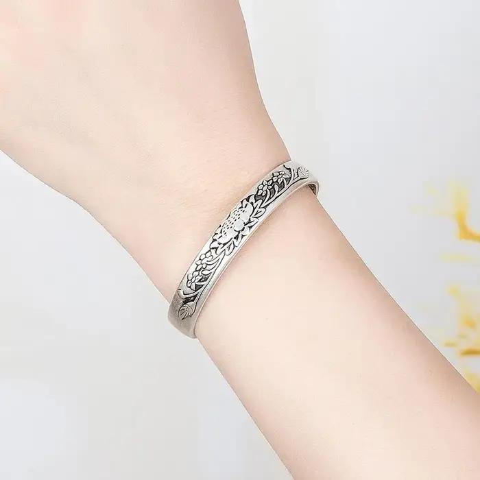 Bracelet réglable en argent S925