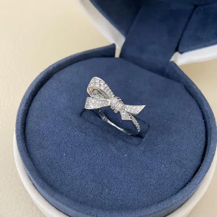 Bague en argent pur pour femme