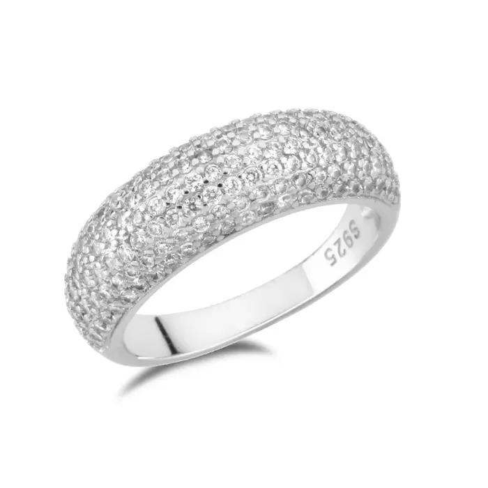 DPLAOPA – bague à dôme fin en argent Sterling 925