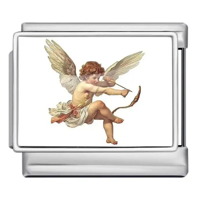 Chaîne à breloques italienne élastique motif star classique pour bracelets unisexes à personnaliser occassions spéciales