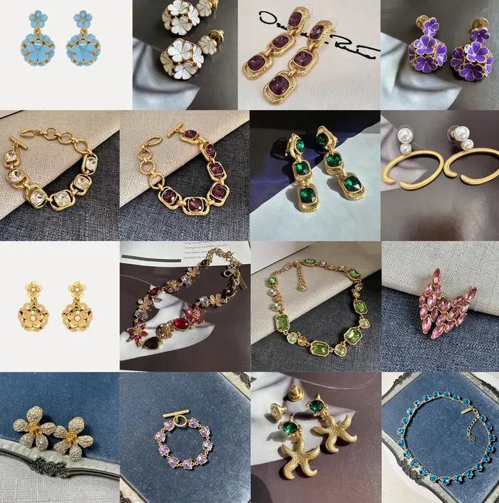 Bijoux Européens et Américains de Haute Qualité : Boucles d'Oreilles