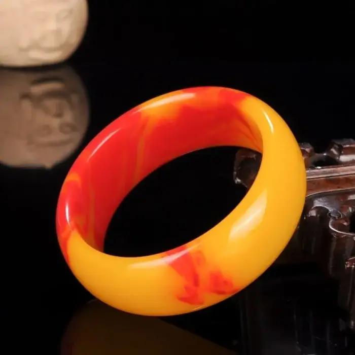 Jinsiyu-Bracelet en Pierre de Barbe pour Femme