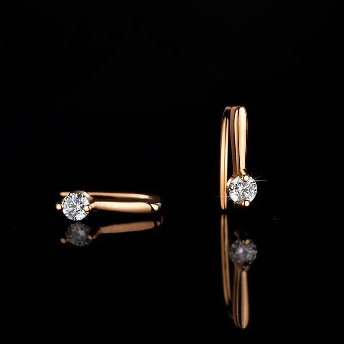 Boucles d'oreilles en or 18 carats pour femmes