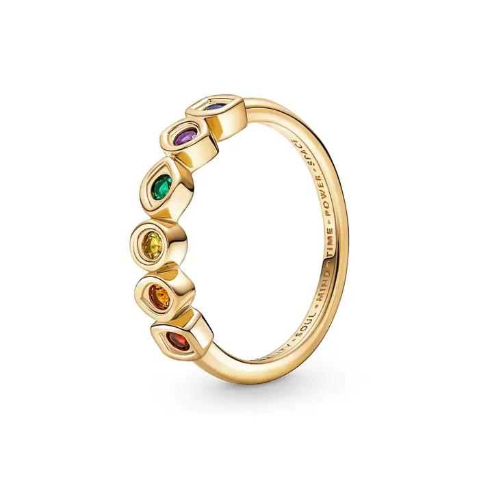 Nouveauté 2025 – Bague Cœur Soleil Nœud Papillon Couleur Or Tailles 6, 7, 8, 9 – Vente en Gros pour