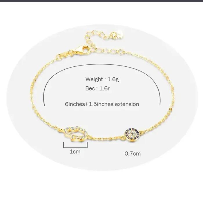 Kaletine – bracelets à chaîne en argent Sterling 925 pour femmes
