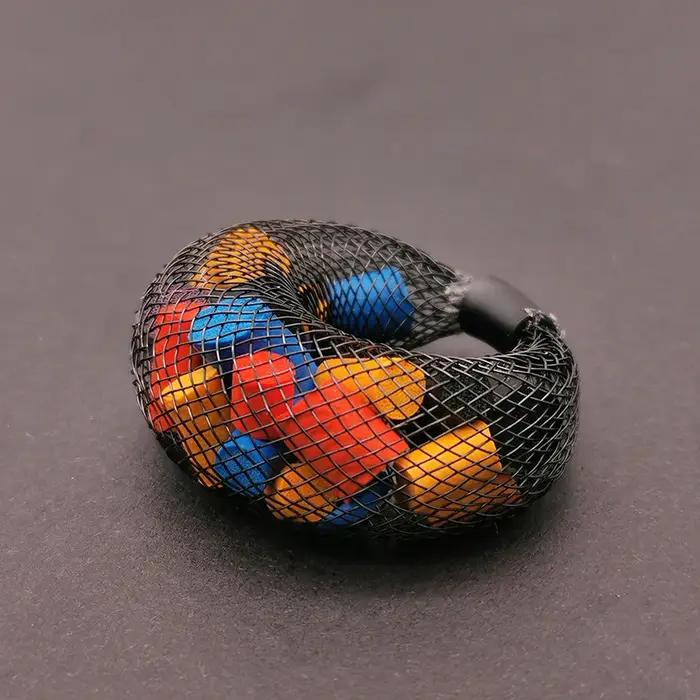 UEllBAY-Bagues en caoutchouc multicolores pour femmes