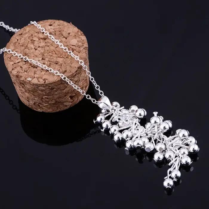 Marques populaires Bracelet pendentif en perles de raisin fines