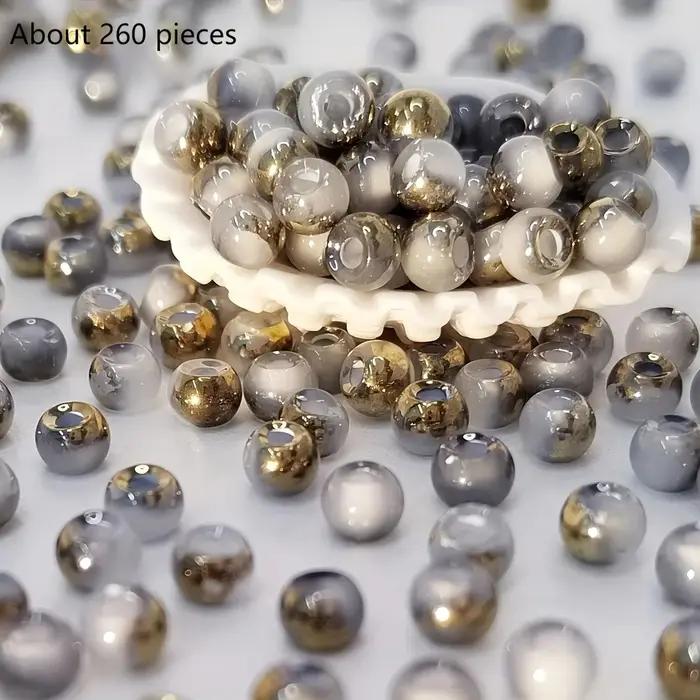 Matériaux de bijoux faits à la main avec perles rondes
