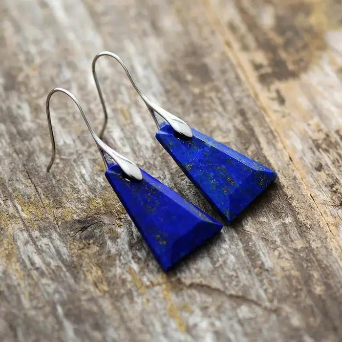 Boucles d'oreilles Lapis Lazuli pour femmes
