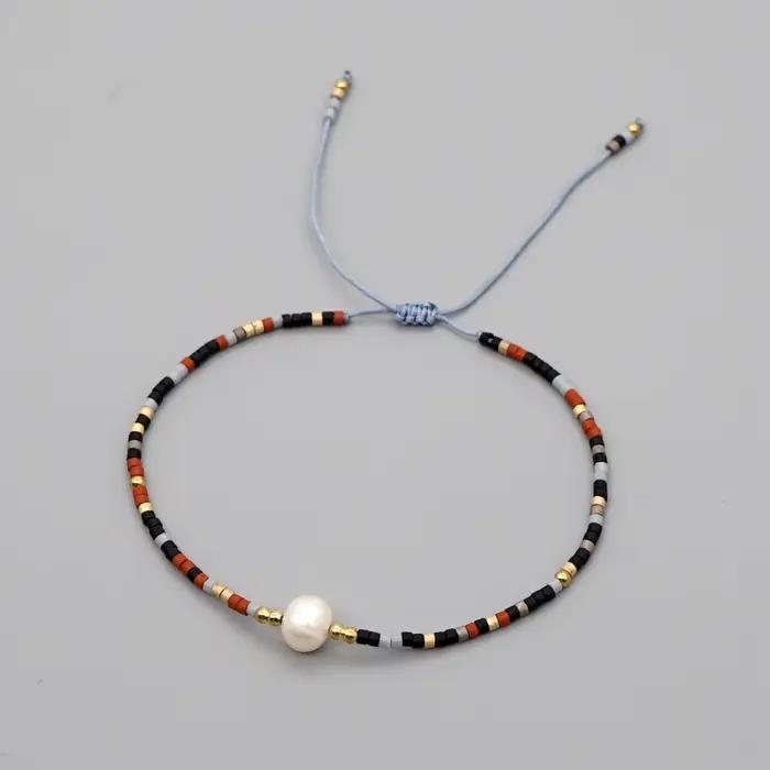Bracelet Miyuki KKBEAD pour femmes perles de rocaille bijou style Kpop accessoire cadeau bijoux bohèmes été ajustable à la mode