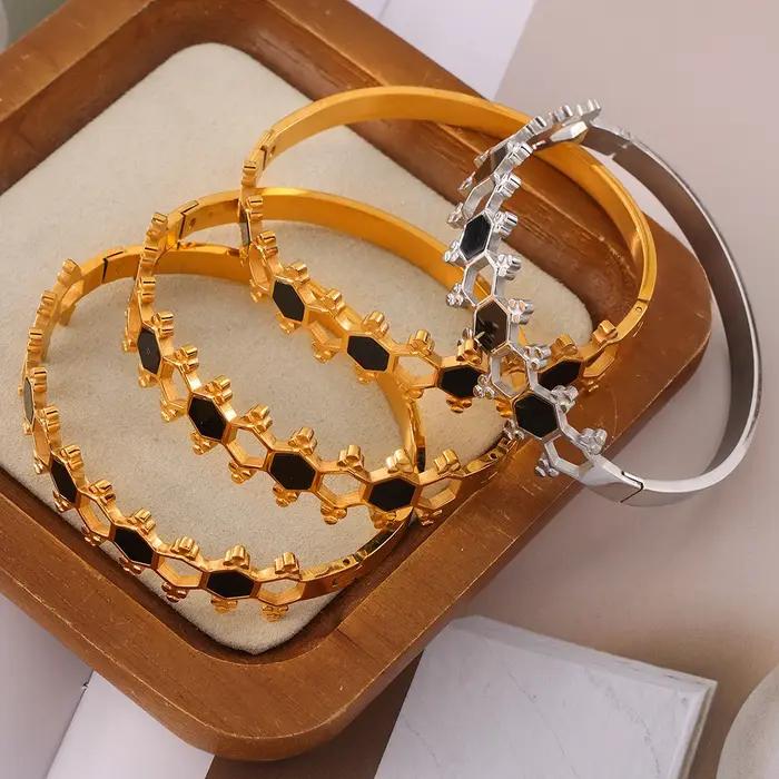 Bracelet en acier inoxydable pour femmes