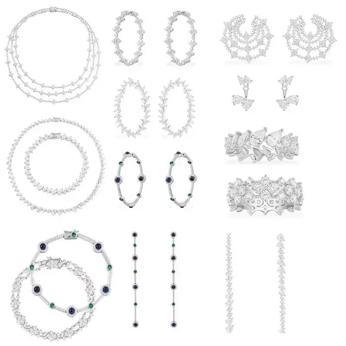 LI KI – boucles d'oreilles en argent Sterling 925 de haute qualité
