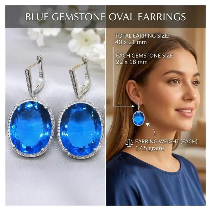 Boucles d'oreilles en argent pour femmes