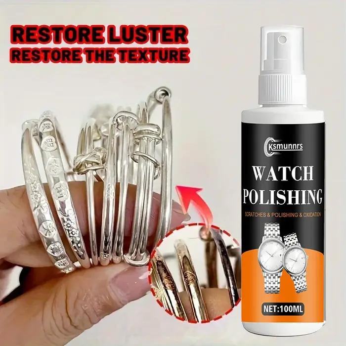 Spray de réparation de bijoux | Vernis liquide multifonctionnel qui élimine rapidement les rayures et restaure la