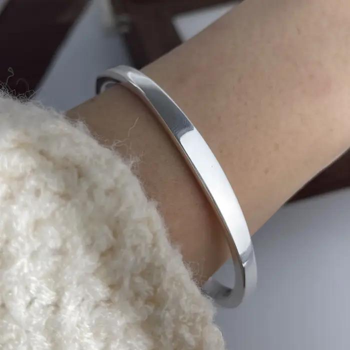 Bracelets en argent Sterling 925 pour femmes et hommes