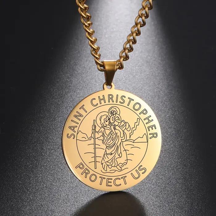 Dawapara – collier de médaille de Saint-christ