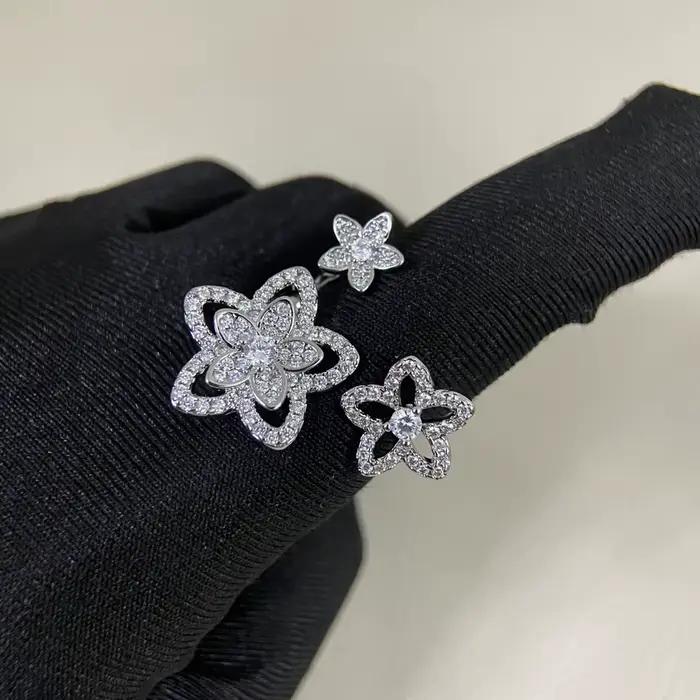 Bagues pour femmes en argent S925 classiques