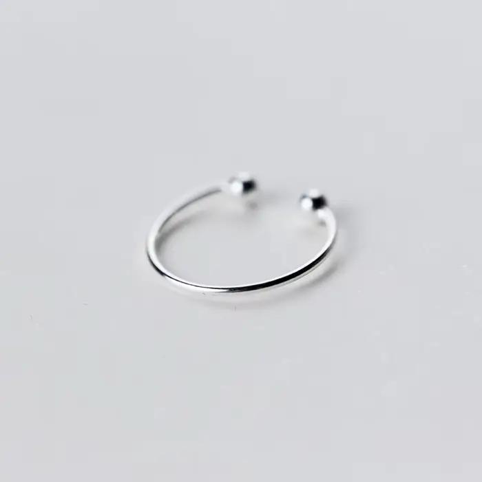 Bague en argent sterling 925 minimaliste pour femmes, style mode, pour occasions spéciales, cadeau d'anniversaire, certifiée qualité