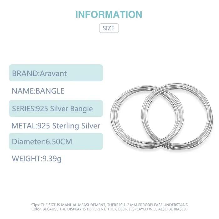 Bracelet Triple Anneau en argent sterling 925 pour femmes occassions spéciales mariage anniversaire rencontres elegance chic