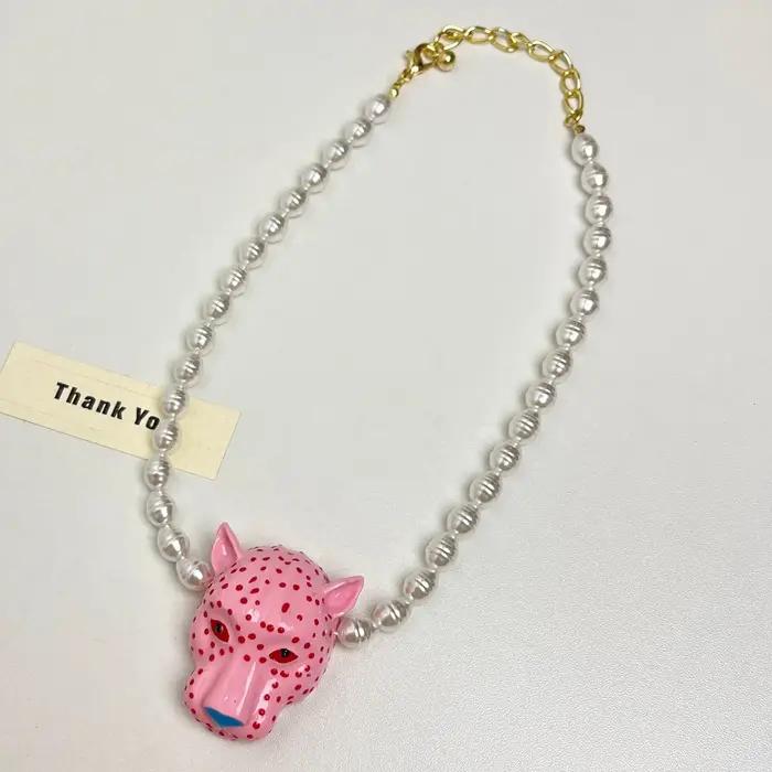 Boucles d'oreilles tête de léopard en émail pour femmes, bijoux de soirée, design unique, accessoire de déclaration robuste