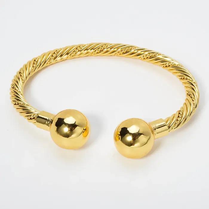 Diana bébé bijoux à portée de main 18K plaqué or bracelet femmes