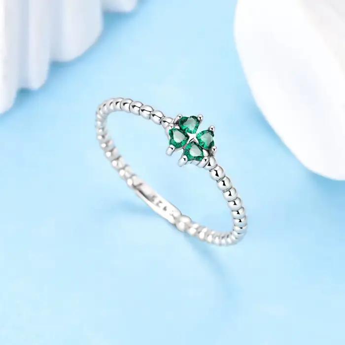 Bague en argent Sterling 925 motif croix pour femmes occasion engagement certifiée avec GDTC